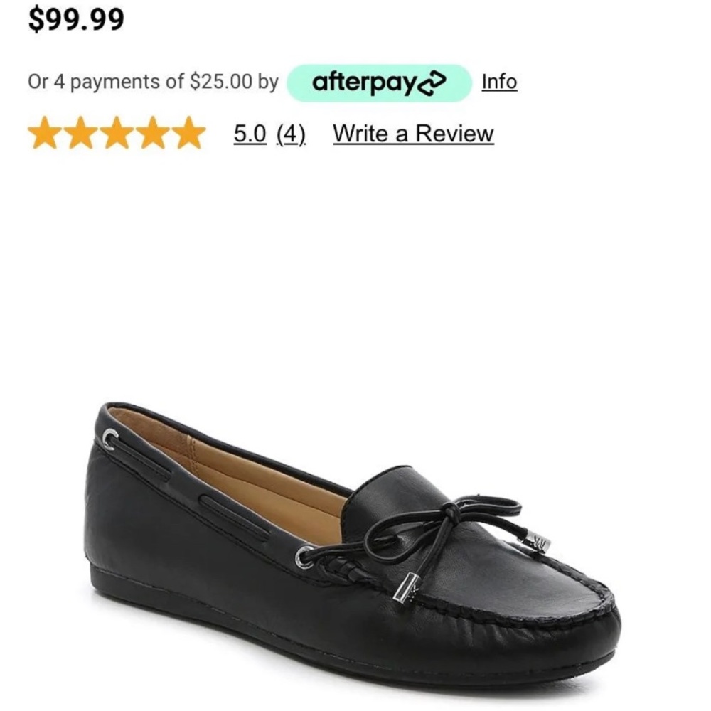 Michael Kors Black Loafer Moccasin 9.5
